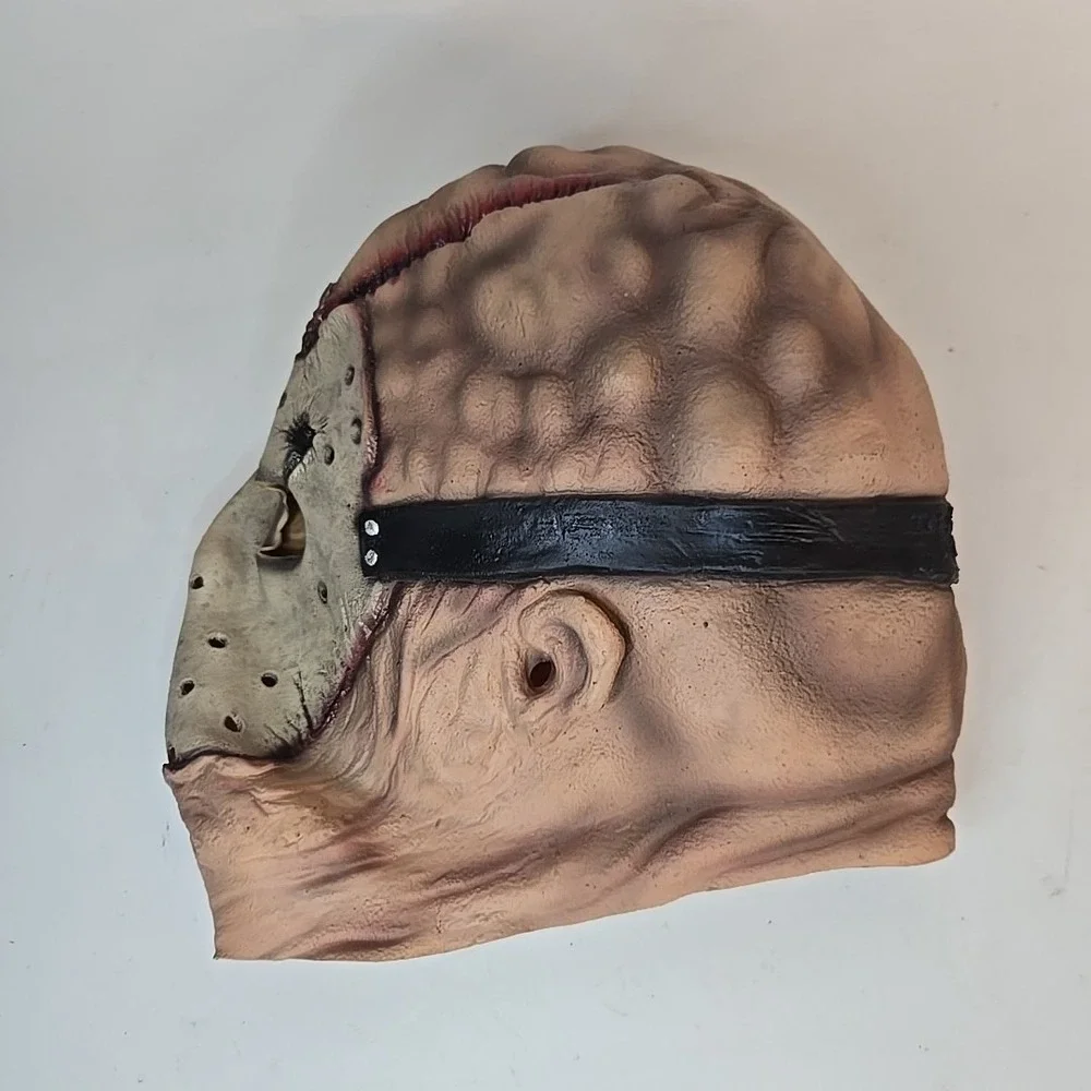New Line 2000 Productions Friday The‎ 13th Jason Vorhees Pullover Rubber Mask